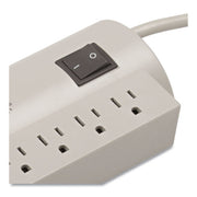 SurgeArrest Personal Power Surge Protector, 7 AC Outlets, 6 ft Cord, 240 J, Beige