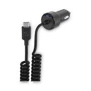 PowerVolt USB Car Charger for Most Smartphones, Black