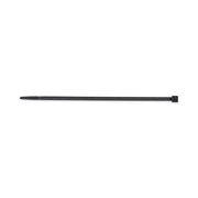 Nylon Cable Ties, 8 x 0.19, 50 lb, Black, 1,000/Pack