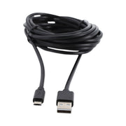 USB to Micro USB Cable, 10 ft, Black