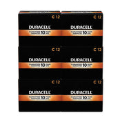 CopperTop Alkaline C Batteries, 72/Carton