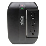 Protect It! Surge Protector, 6 AC Outlets, 1,500 J, Black