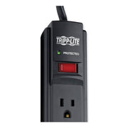 Protect It! Surge Protector, 6 AC Outlets, 6 ft Cord, 790 J, Black