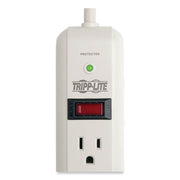 Protect It! Surge Protector, 7 AC Outlets, 25 ft Cord, 1,080 J, Light Gray