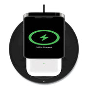 BOOST CHARGE Pro 2-in-1 Wireless Charger Stand, 15 W, Black