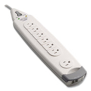 SurgeMaster Home Series Surge Protector, 7 AC Outlets, 12 ft Cord, 1,045 J, White