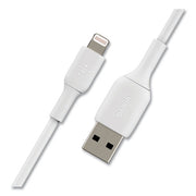 BOOST CHARGE Apple Lightning to USB-A ChargeSync Cable, 9.8 ft, White