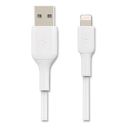 BOOST CHARGE Apple Lightning to USB-A ChargeSync Cable, 9.8 ft, White