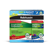 Robitussin DM Max Day and Night Cough Relief Value Pack (2 - 8 oz., 1 - 4 oz., 3 bottles)