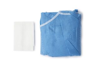 McKesson Nonreinforced Surgical Gown with Towel - Image 4