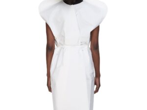 McKesson Patient Exam Gown, One Size Fits Most, White - Image 2