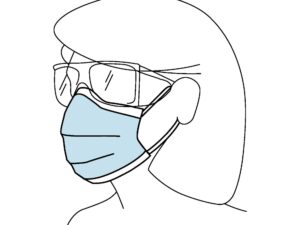 Halyard Fluidshield Level 2 Procedure Mask, One Size Fits Most - Image 4
