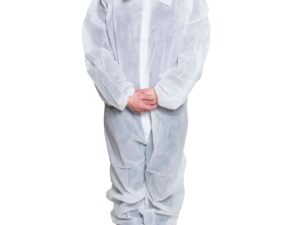 Dukal Coverall, White, Extra Large - Image 1
