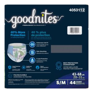 GoodNites? Absorbent Underwear for Boys, Small / Medium - Image 3