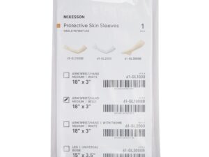 McKesson Protective Skin Sleeve, Arm/Wrist/Hand, Medium, Beige - Image 3