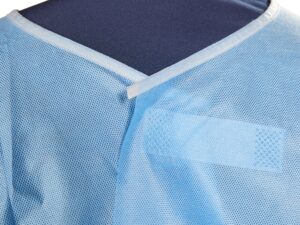 McKesson Nonrated Isolation Gowns, Blue, Extra Large - Image 3