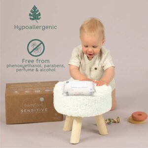 Earth & Eden Sensitive? Baby Wipes, 6.7 x 7.7 Inch, 72 per Pack - Image 4
