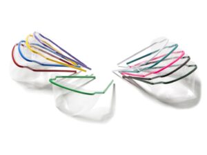 Safeview? Safety Glasses, Clear Tint, Assorted Frame Colors - Image 1