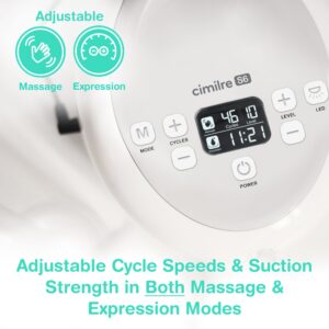 Cimilre? S6+ Adjustable Rechargeable Breast Pump Kit - Image 7