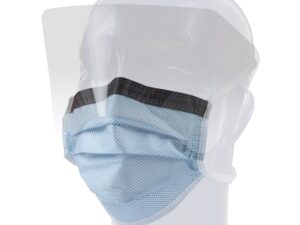 Precept? Fluidgard? Level 3 Surgical Mask with Eye Shield - Image 1
