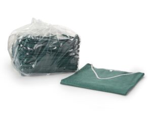 Graham Medical Short Sleeve Scrub Shirt, Green, Large - Image 3