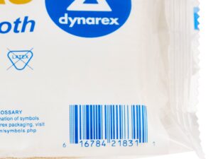 dynarex? Single Tread Slipper Socks, Extra Large, Beige - Image 4
