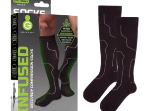 Green Drop Compression Knee High Socks Small/ Medium - Image 1