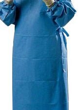 Cardinal Health Astound nonreinforced Surgical Gown With Towel, Blue, 2X-Large - Image 1