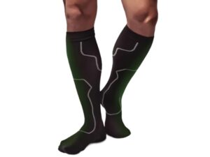 Green Drop Compression Knee High Socks Small/ Medium - Image 2