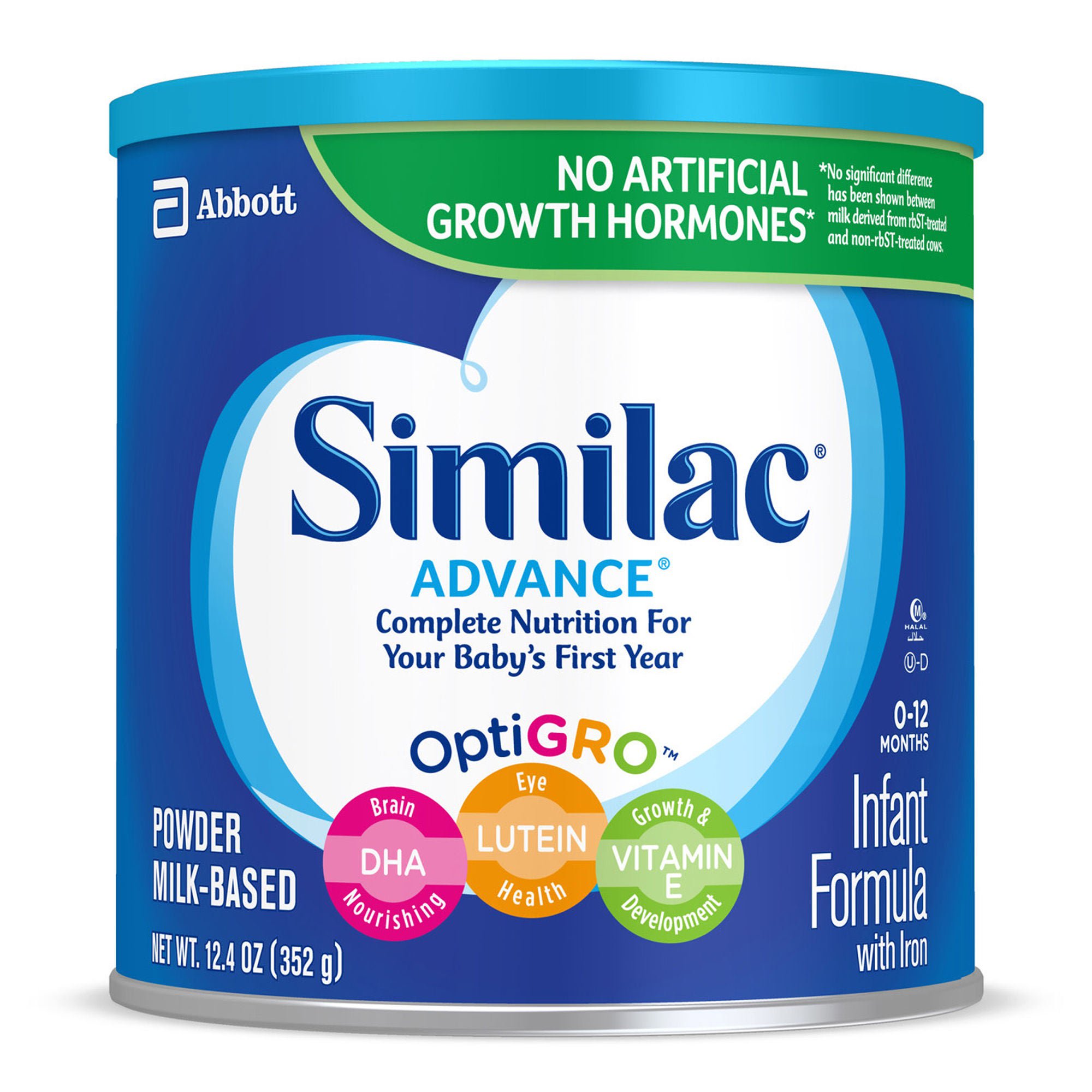 Similac? Advance? 20 Infant Formula, Powder, 12.4-ounce can