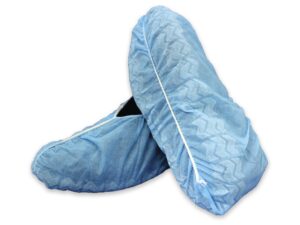 McKesson Shoe Covers, Nonskid Sole, Blue, X-Large - Image 2