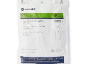 Halyard Ultra Nonreinforced Surgical Gown with Towel, Large - Image 4