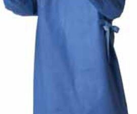 RoyalSilk? Nonreinforced Surgical Gown, 2X-Large - Image 1
