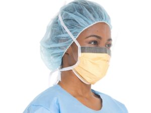 FluidShield? Surgical Mask with Eye Shield - Image 4