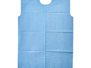 Graham Medical Patient Exam Gown, Medium/Large, Blue - Image 2