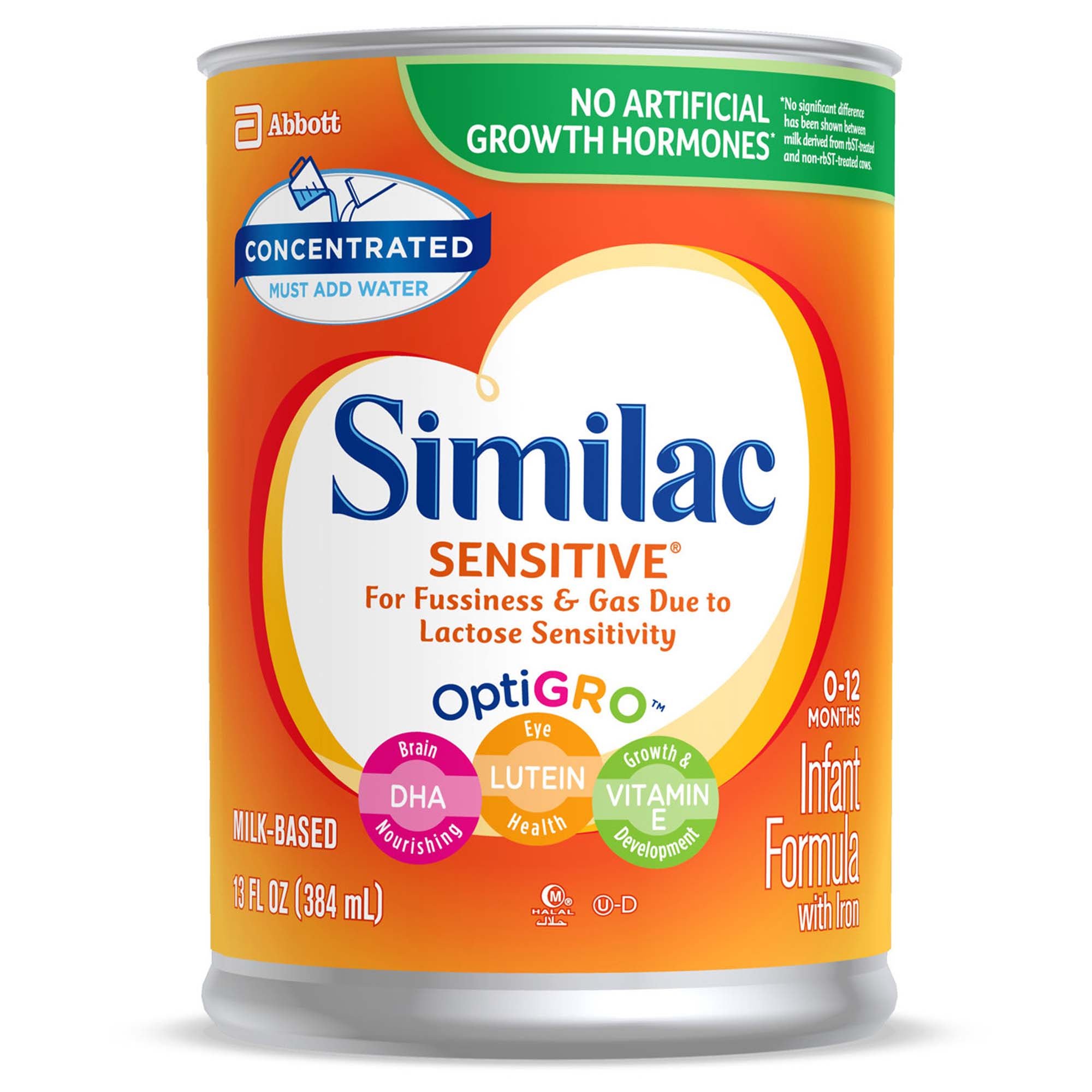 Similac? Sensitive? Infant Formula, 13-ounce can