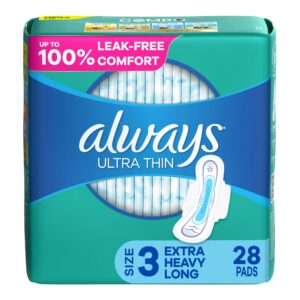 Always? Ultra Thin Extra Long Super Pads, Size 3 - Image 1