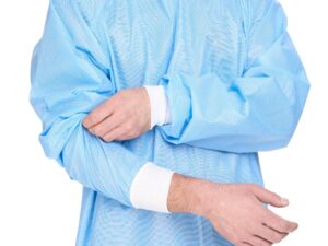 Halyard Basics Nonreinforced Surgical Gown with Towel, Extra Large - Image 4