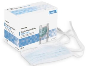 McKesson Classic Style Surgical Mask, Blue - Image 1