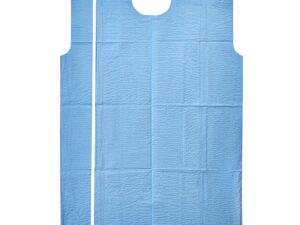 Graham Medical Patient Exam Gown, Medium/Large, Blue - Image 3