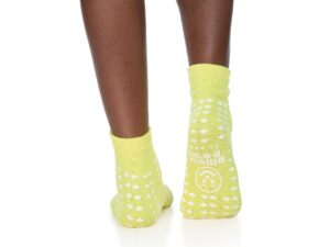 Pillow Paws? Risk Alert? Terries? Slipper Socks, Extra Large, Pale Yellow - Image 3