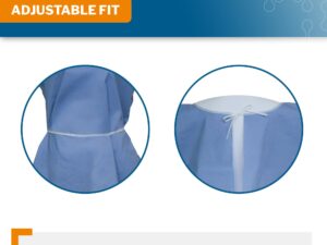McKesson SMS Fluid Resistant Exam Gown, Extra Large - Image 3