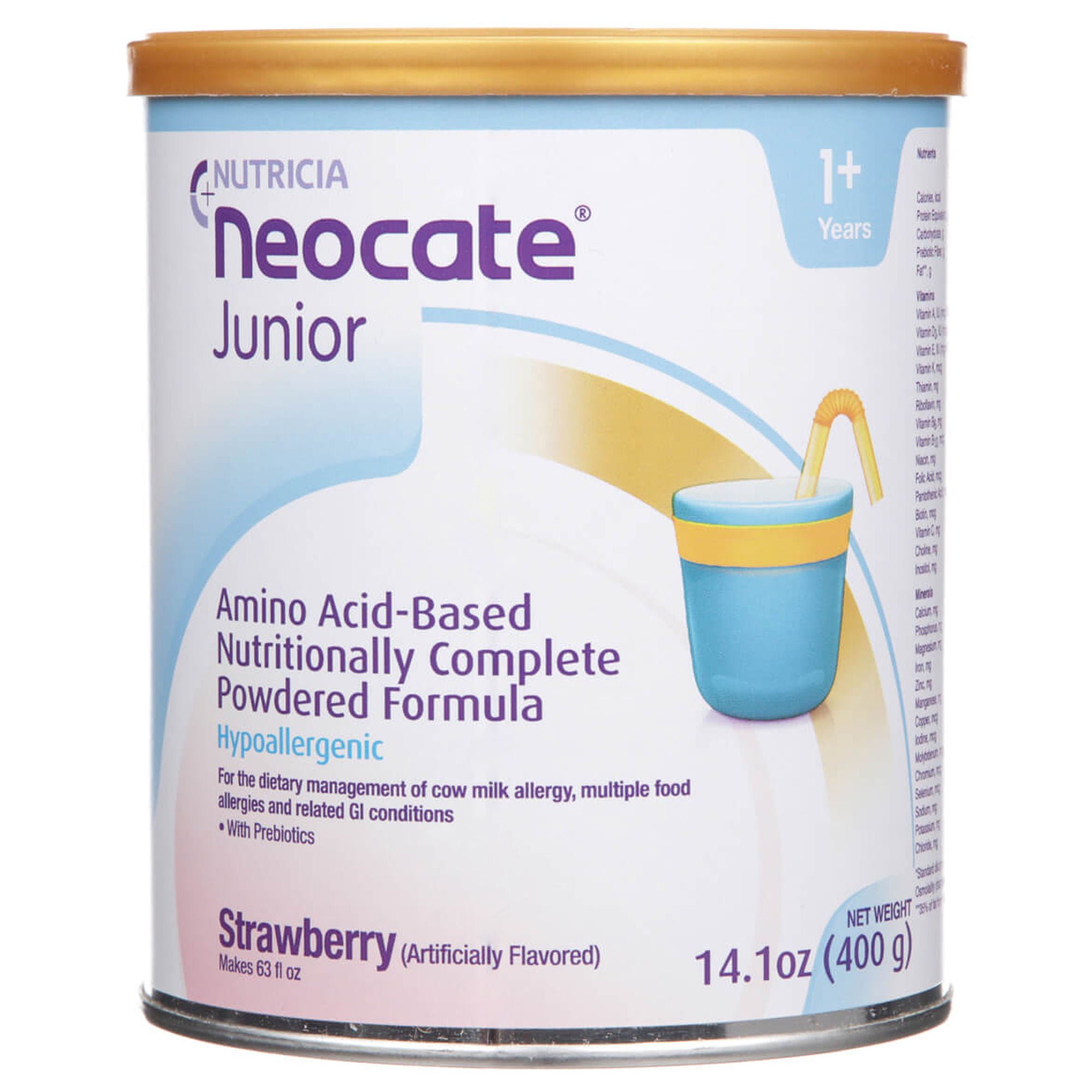 Neocate? Junior with Prebiotics Amino Acid?Based Powdered Formula, Strawberry