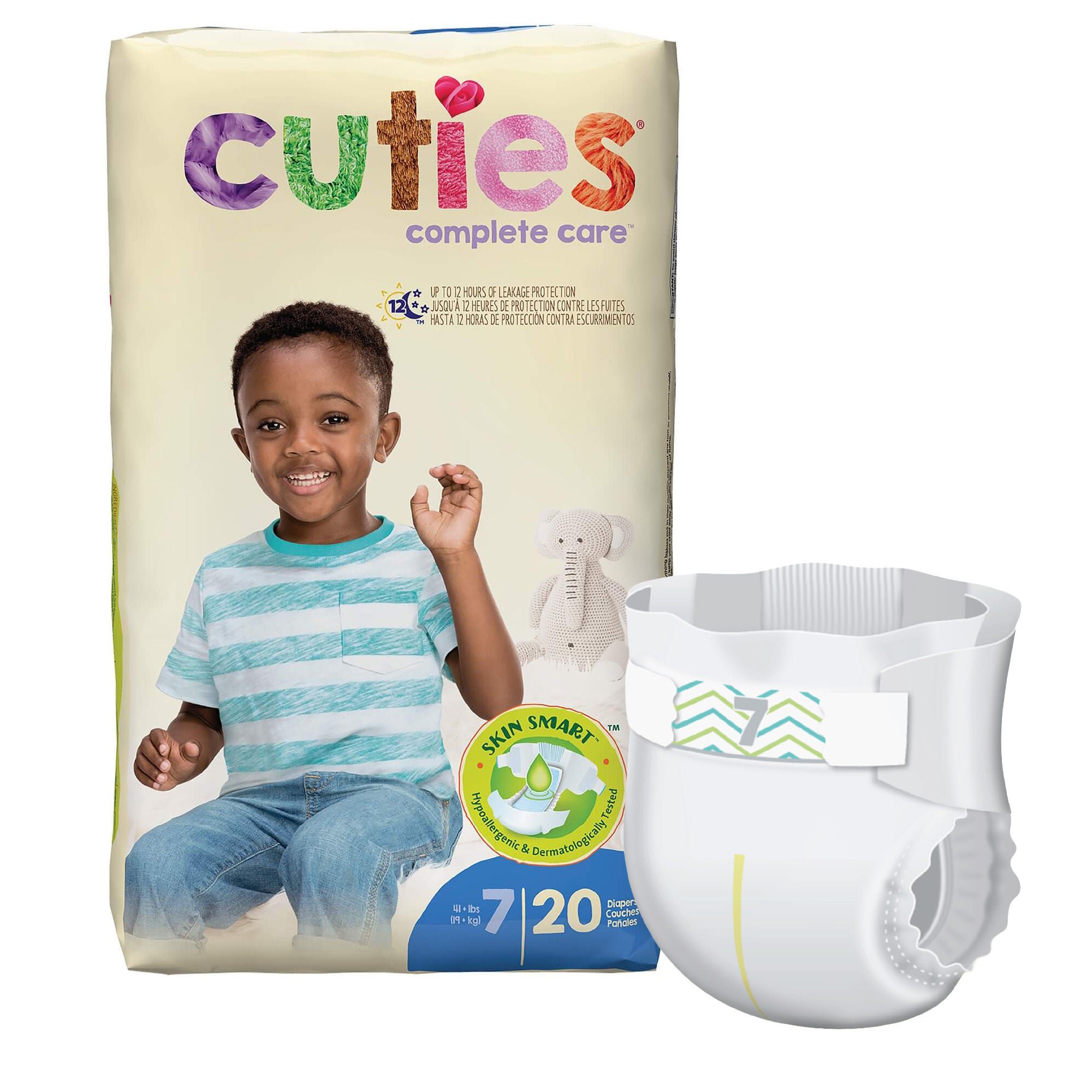 Cuties? Essential Diaper, Size 7