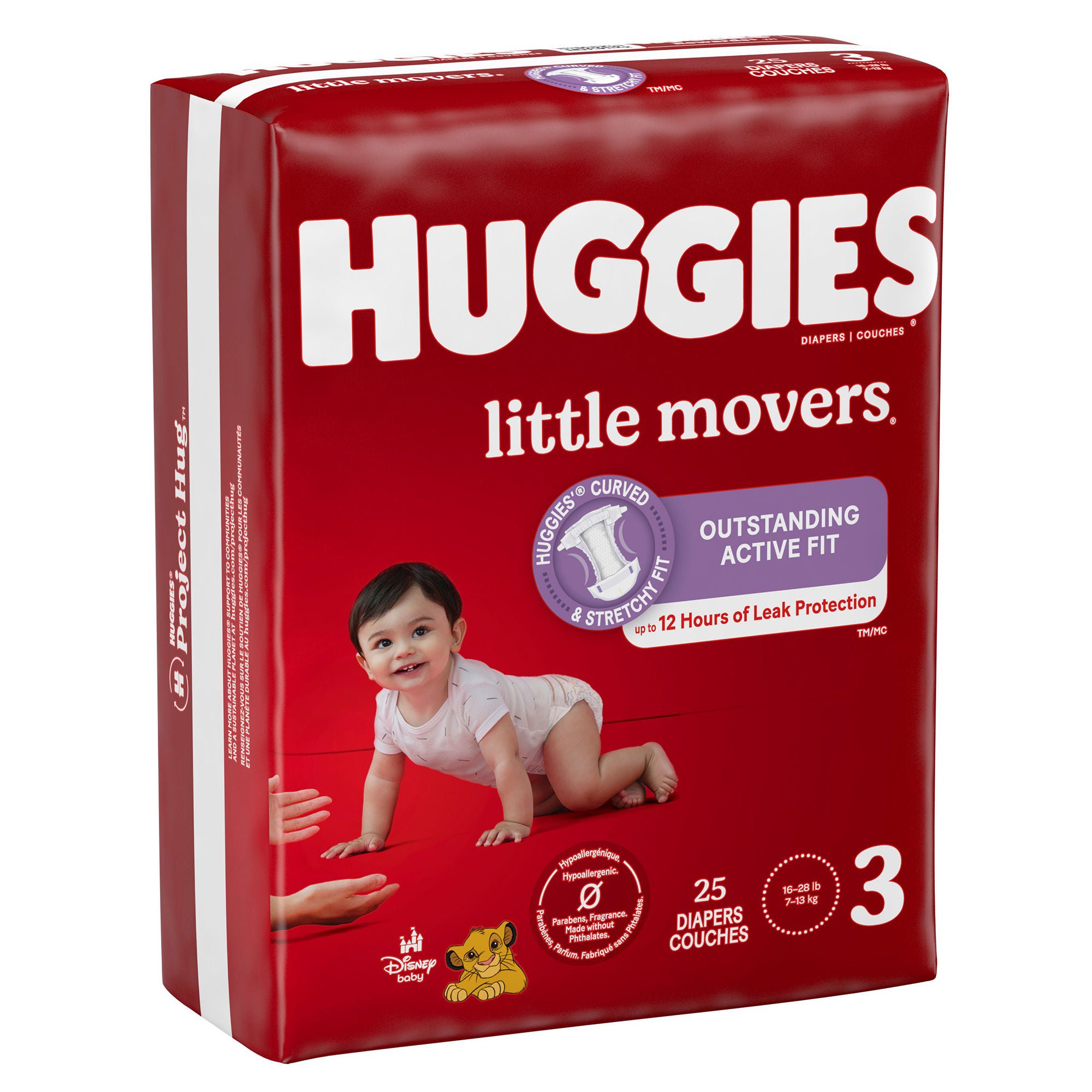 Huggies? Little Movers? Diaper, Size 3