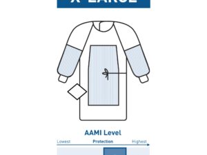McKesson Fabric Reinforced Surgical Gown with Towel - Image 1