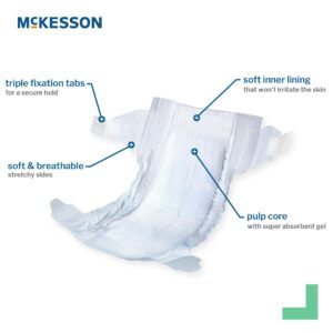 McKesson Baby Diaper, Size 7 for Children weighing 41+ lbs. - Image 4