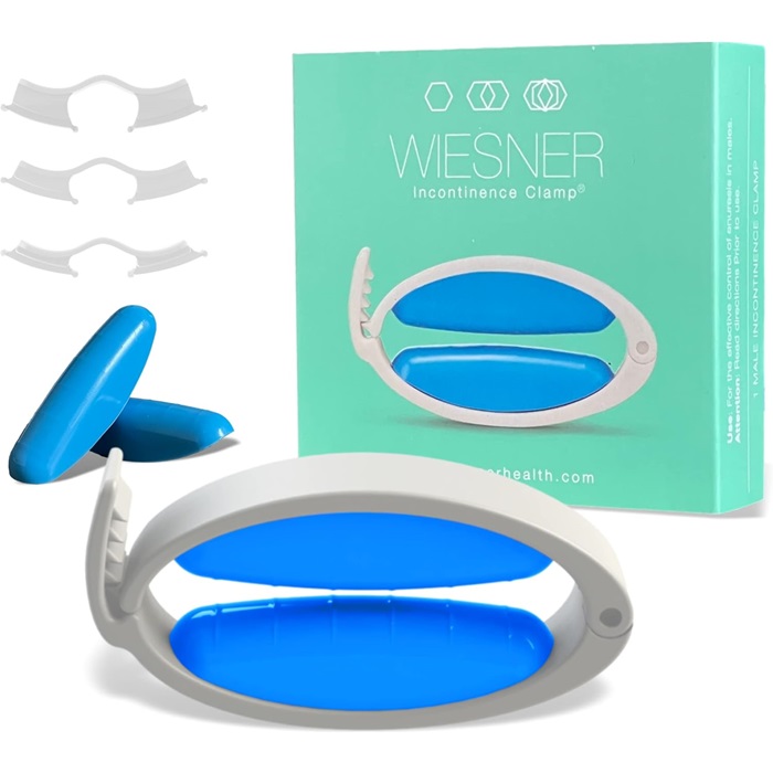 Male Incontinence Clamp With 3 Adjustable Sizes