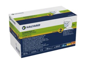 Halyard Fluidshield Level 2 Procedure Mask, One Size Fits Most - Image 3