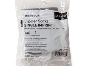 McKesson Slipper Socks, Single Tread, 2X-Large, Gray - Image 6